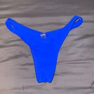 Royal blue bikini bottoms